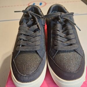 Birdies Glittery Blue Sneakers